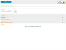 Tablet Screenshot of m.tolibrary.org